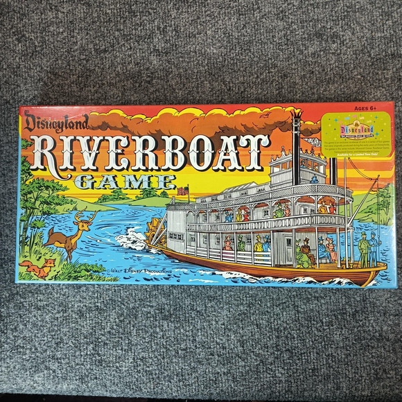 Disney Board Game Lot 4 Adventureland Fantasyland Monorail River 2005 SEALED - Picture 8 of 15